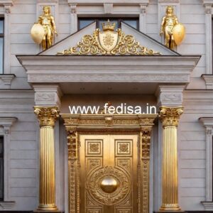 Grand Luxury Hotel Front Facade Design No-4092