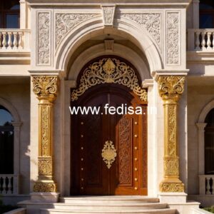 Luxury Hotel Exterior with Minimalist Style No-4096