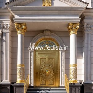 Luxury Hotel Elevation with Artistic Elements No-4104