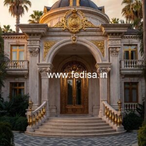 Contemporary Luxury Front Elevation Concepts No-4106