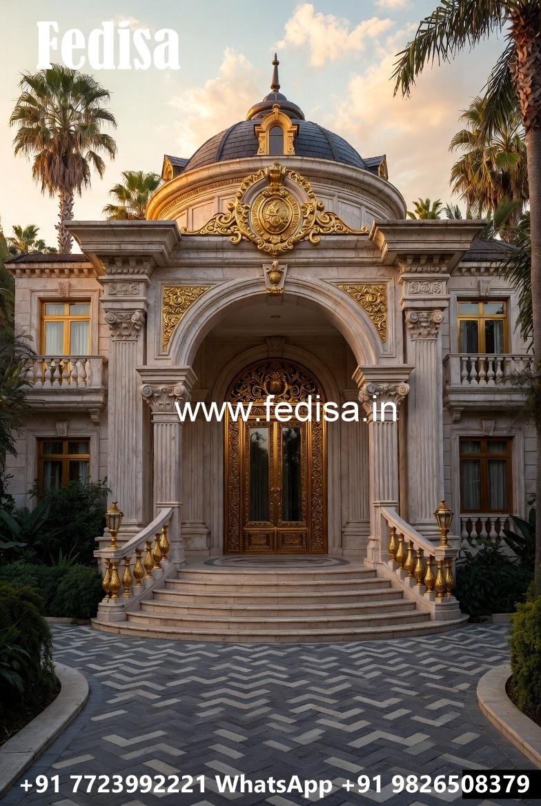 Contemporary Luxury Front Elevation Concepts No-4106