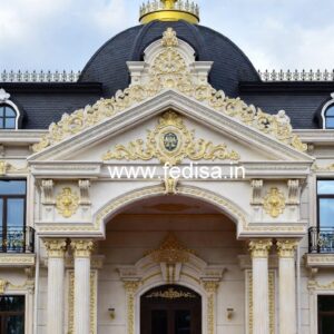 Luxury Hotel Exterior with Decorative Lighting No-4107
