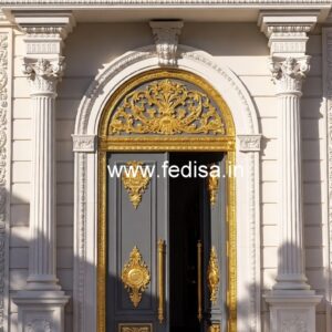 Contemporary Luxury Hotel Front View No-4123