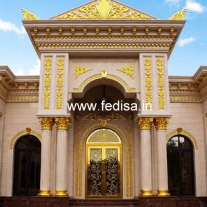 Luxury Hotel Elevation with Modern Architecture Style No-4128