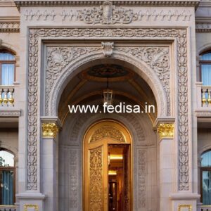 Luxury Hotel Exterior with Sophisticated Style No-4132