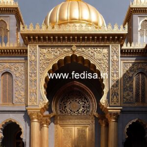 Luxury Hotel Elevation with Modern Texture No-4146