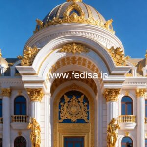 Elegant Luxury Resort Exterior Facade No-4147