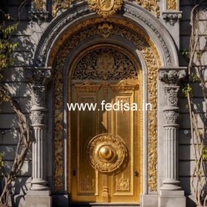 Luxury Hotel Front Design with Elegant Features No-4158