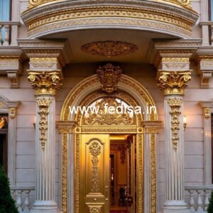 Luxury Hotel Exterior with Designer Facade No-4160