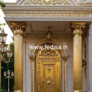 Modern Luxury Hotel Exterior with Stone Finish No-4162