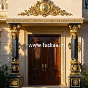 Luxury Hotel Exterior with Premium Facade Finish No-4175