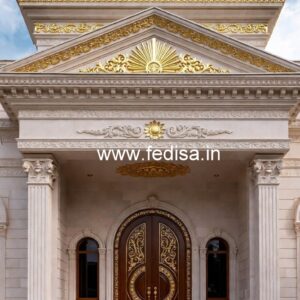Luxury Resort Front Design with LED Lighting No-4182