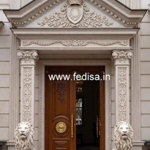 Grand Hotel Entry Gate Design with Modern Architecture No-4206