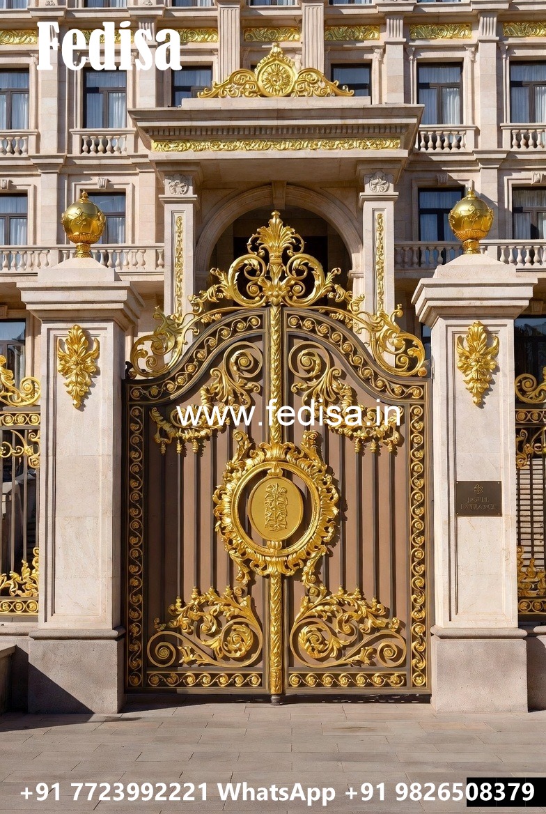 Luxury Hospitality Entrance Gate Design Ideas No-4216