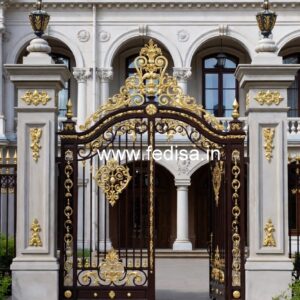Elegant Hotel Driveway Entrance Gate Design No-4221