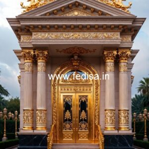 Luxury Hotel Exterior Gate Design Ideas No-4224