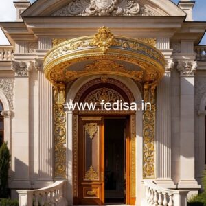 Hotel Entrance Gate Design with Royal Look No-4233