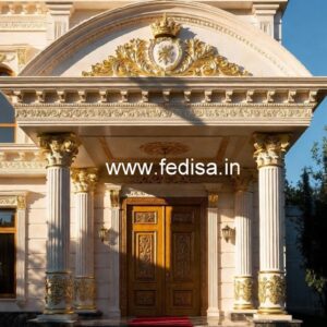 Luxury Hotel Main Gate Design with LED Lighting No-4243