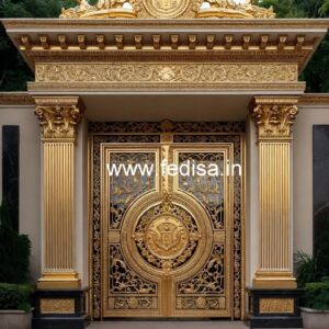 Hotel Front Entrance Design with Luxury Gate Style No-4250