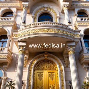 Elegant Hotel Gate Design with Modern Finishing No-4253