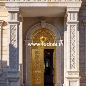 Luxury Hotel Gate Design with Contemporary Details No-4256