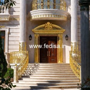 Resort Hotel Entrance Gate Design with Water Features No-4268