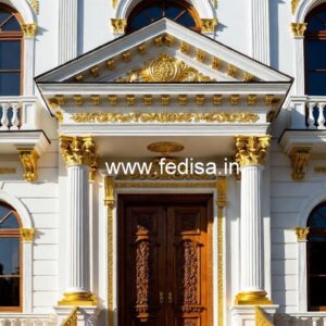 Hotel Main Entry Gate Design with Luxury Style No-4285