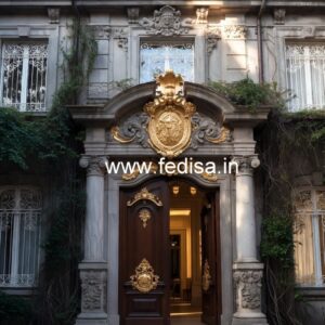 Hotel Exterior Entrance Gate Design with Grand Appeal No-4293