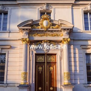 Premium Entrance Gate Design for Modern Resorts No-4296