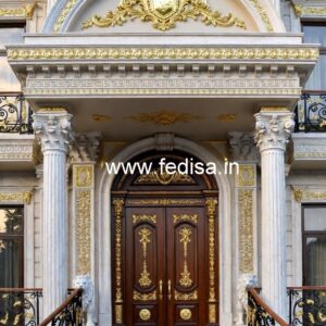 Hotel Entrance Gate Design with Premium Exterior Finish No-4297