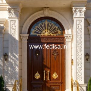 Hotel Elevation Design with Premium Exterior Finish No-4318