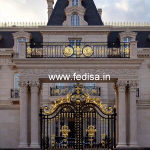 Hotel Building Elevation Design with Modern Appeal No-4339