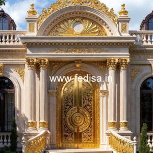 Hotel Elevation Design with Premium Materials No-4351
