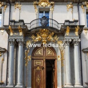 Hotel Exterior Front Design with Luxury Appeal No-4356