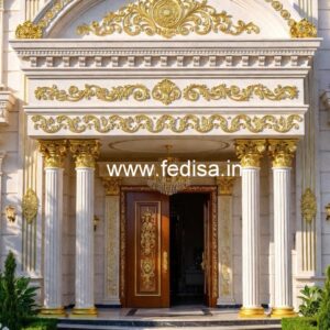 Premium Hotel Exterior Elevation for Urban Projects No-4359