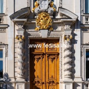 Grand Hotel Architecture Elevation Design No-4370