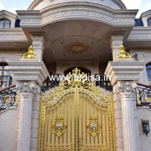 Hotel Front Exterior Design with Artistic Touch No-4371