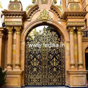 Hotel Elevation Design with Modern Structural Style No-4373