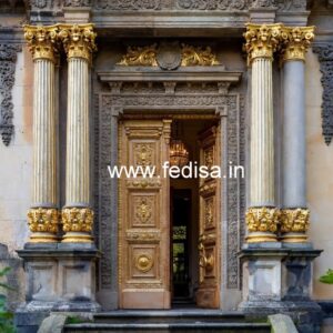 Contemporary Hotel Elevation Design with Lighting Effects No-4393