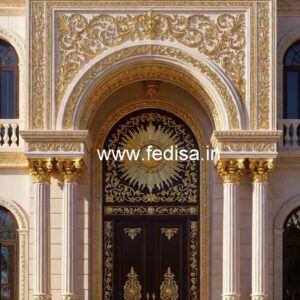 Hotel Building Elevation Design with Luxury Appeal No-4400