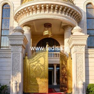 Premium Hotel Front Facade Design No-4628
