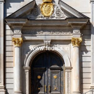 Luxury Hotel Exterior with Elegant Finish No-4635