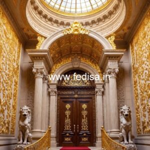 Contemporary Hotel Front Elevation Luxury No-4657