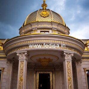 Luxury Hotel Main Entrance Elevation No-4659