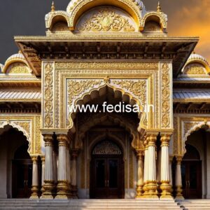 Luxury Hotel Front Facade Architecture No-4664