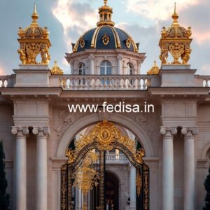 Luxury Hotel Elevation with Contemporary Style No-4673