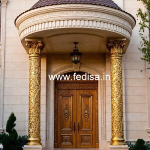 Luxury Hotel Exterior with Stone Cladding No-4677