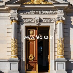 Elegant Hotel Front Design with Luxury Style No-4703