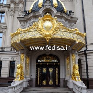 Luxury Hotel Exterior with Royal Appeal No-4715