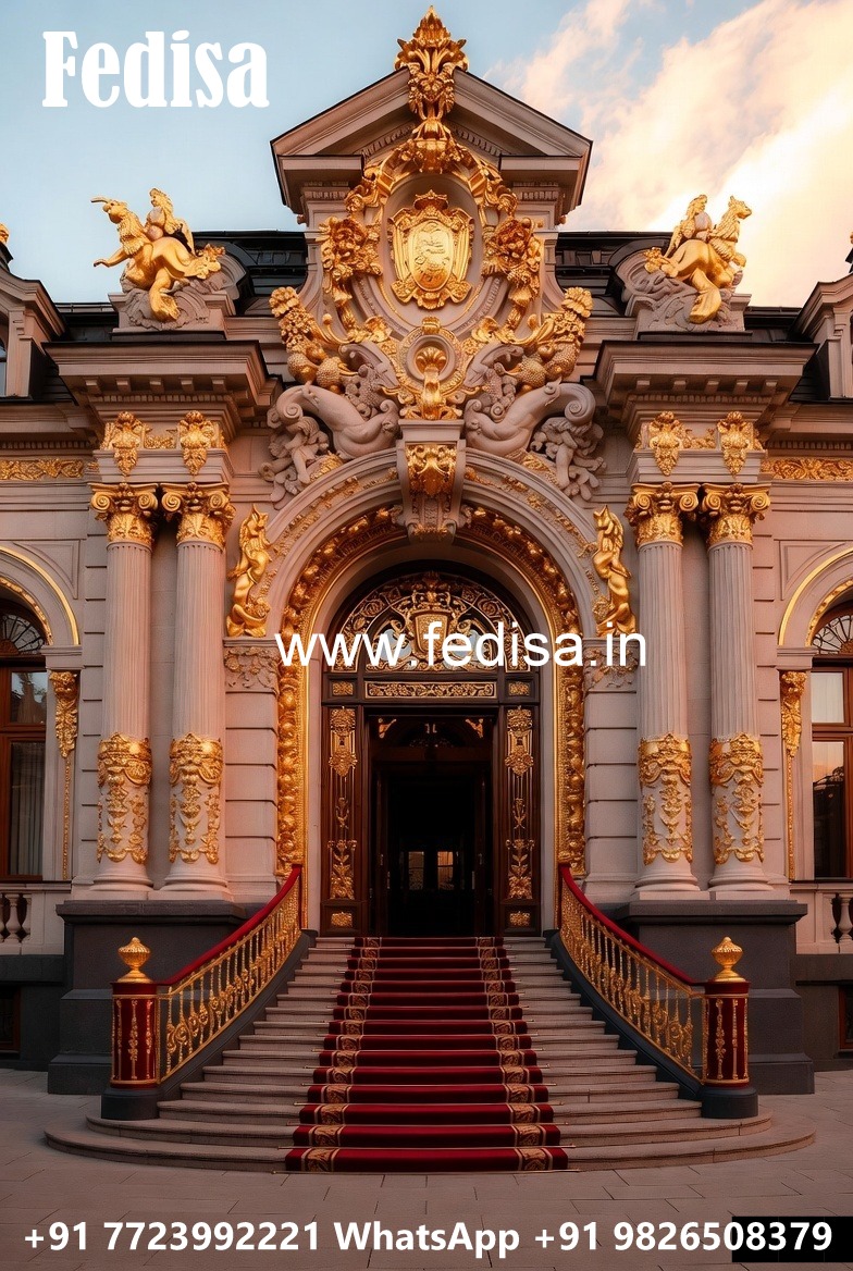 Modern Luxury Hotel Exterior with Balcony No-4719